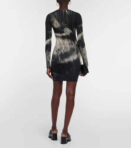 Helios printed minidress - Louisa Ballou - Modalova