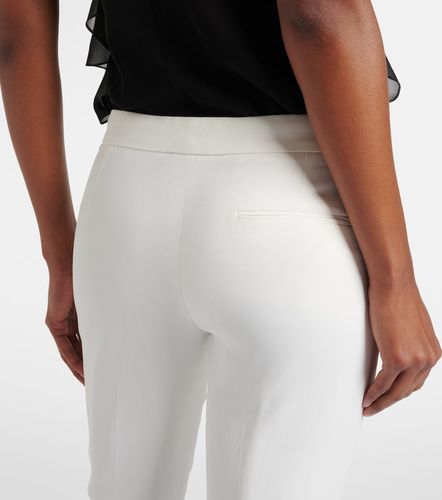 McQueen Mid-rise slim crepe pants - McQueen - Modalova
