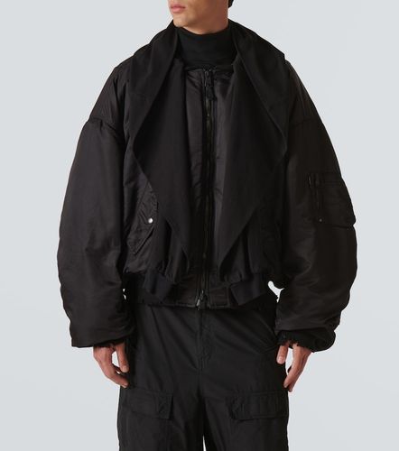 Incognito hooded bomber jacket - Balenciaga - Modalova