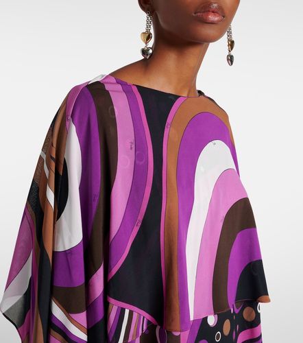 Pucci Vestido largo Iride de seda - Pucci - Modalova
