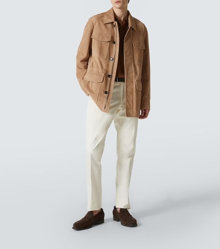 Brioni Suede field jacket - Brioni - Modalova