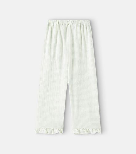 Pantalones Brid de algodón a rayas - Jellymallow - Modalova