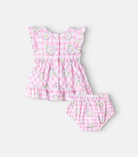 Bebé - set de vestido y braga de algodón - Monnalisa - Modalova