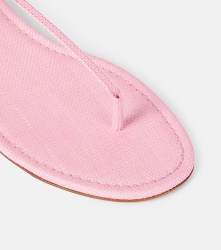 Almost Bare raffia-effect sandals - Aquazzura - Modalova