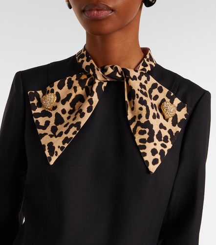 Abito midi in Crepe Couture con fiocco - Valentino Garavani - Modalova