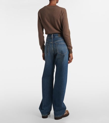 Jeans a vita alta e gamba larga - Brunello Cucinelli - Modalova