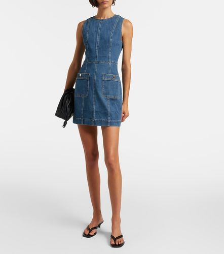 Vestido corto Zaire de denim - Veronica Beard - Modalova
