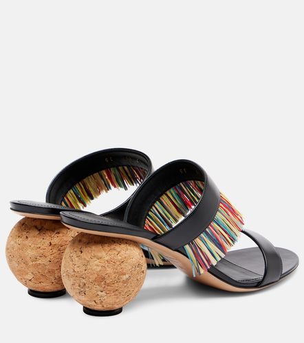 Ferragamo Sandalias Fer con flecos - Ferragamo - Modalova