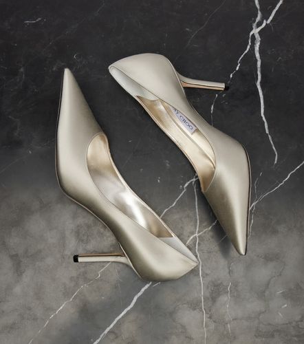 Jimmy Choo Love 85 satin pumps - Jimmy Choo - Modalova