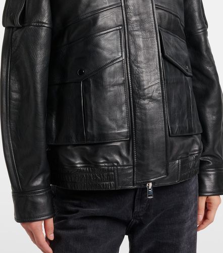 Giacca oversize Avril in pelle - Agolde - Modalova