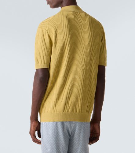Polo Rino in jacquard di cotone e seta - Frescobol Carioca - Modalova