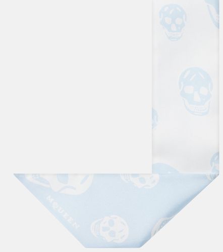 McQueen Skull silk scarf - McQueen - Modalova