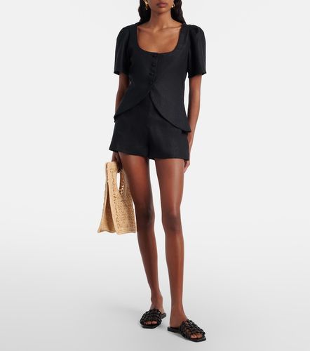 Faithfull Top Emma de lino - Faithfull - Modalova