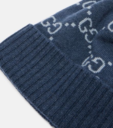 Gorro de cachemir con GG en jacquard - Gucci - Modalova
