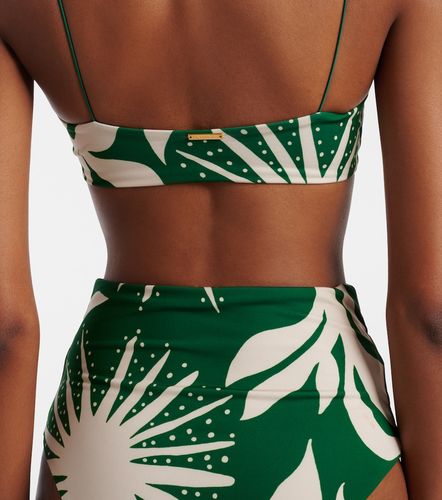 Isla printed bikini top - Cala de la Cruz - Modalova