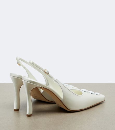 Alexa satin slingback pumps - Manolo Blahnik - Modalova