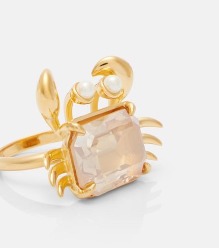 Crab embellished ring - Oscar de la Renta - Modalova