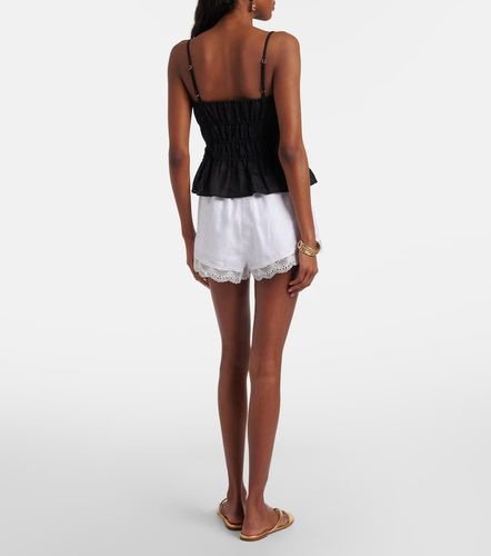 Shorts Von aus Leinen mit Spitze - Staud - Modalova