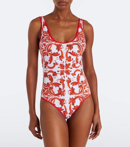 Dolce&Gabbana Majolica swimsuit - Dolce&Gabbana - Modalova
