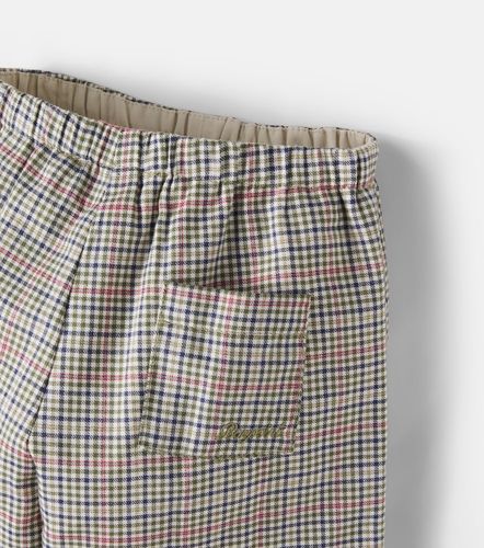 Bebé - pantalones Dandy de algodón a cuadros - Bonpoint - Modalova