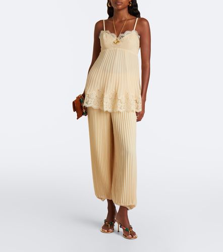 Pleated chiffon balloon pants - Zimmermann - Modalova