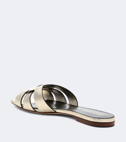 Tribute Nu Pieds 05 leather slides - Saint Laurent - Modalova