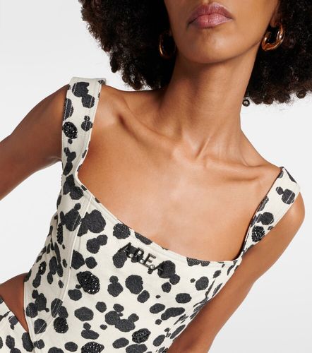 Area Corsetto Dalmatian di jeans - Area - Modalova