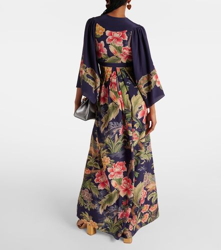 Etro Vestido largo de seda floral - Etro - Modalova