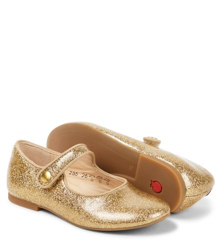 Bebé - bailarinas Mary Jane Daisy con purpurina - Pom d'Api - Modalova