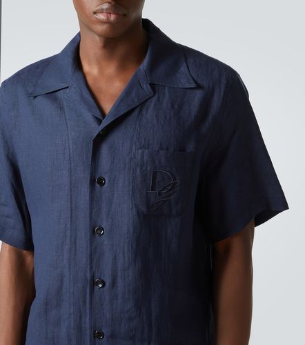 Dolce&Gabbana Camicia DG in lino - Dolce&Gabbana - Modalova