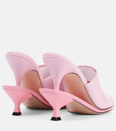 Jacquemus Doubles leather mules - Jacquemus - Modalova