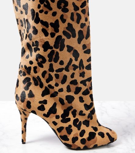 Alaïa Overknee-Stiefel Decollete 90 aus Kalbshaar - Alaia - Modalova