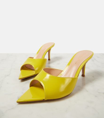 Gianvito Rossi Pat 70 leather mules - Gianvito Rossi - Modalova
