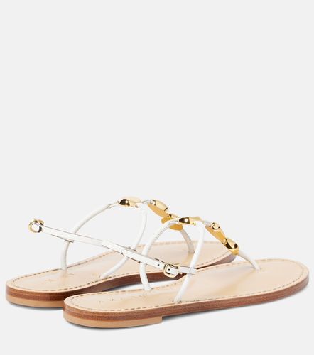 Amanu Nairobi leather thong sandals - Amanu - Modalova