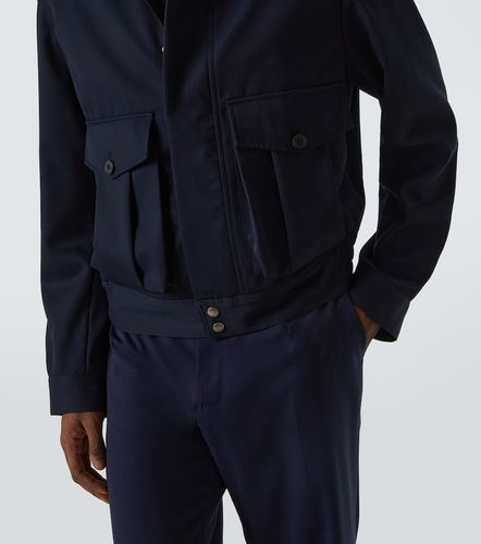 Wool gabardine jacket - Dries Van Noten - Modalova