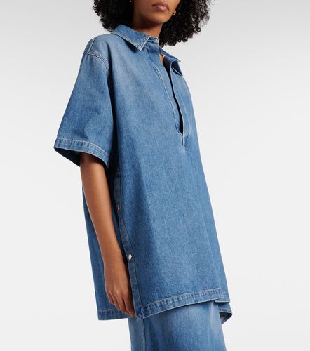 Plan C Camisa oversized de denim - Plan C - Modalova