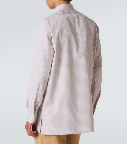 Camicia in popeline di cotone a righe - Charvet - Modalova