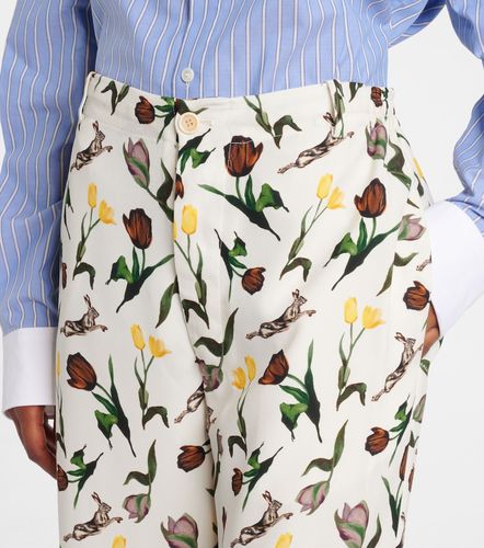 Marni Printed silk palazzo pants - Marni - Modalova