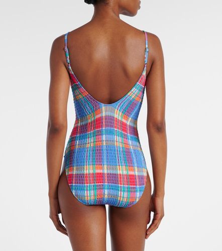 Smocked Kennedy checked swimsuit - Polo Ralph Lauren - Modalova