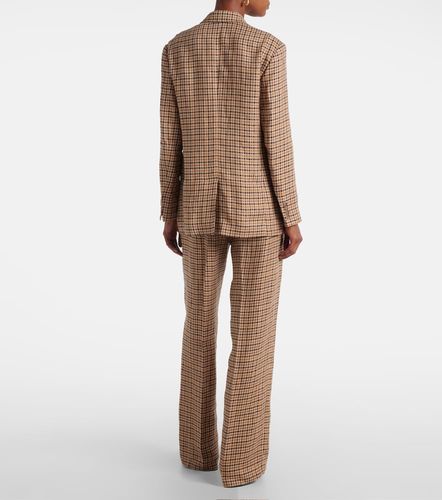Plaid linen blazer - Polo Ralph Lauren - Modalova