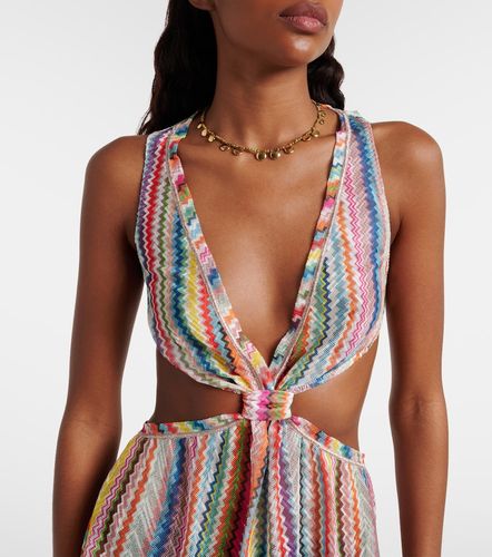 Miniabito con cut-out a zig-zag - Missoni - Modalova