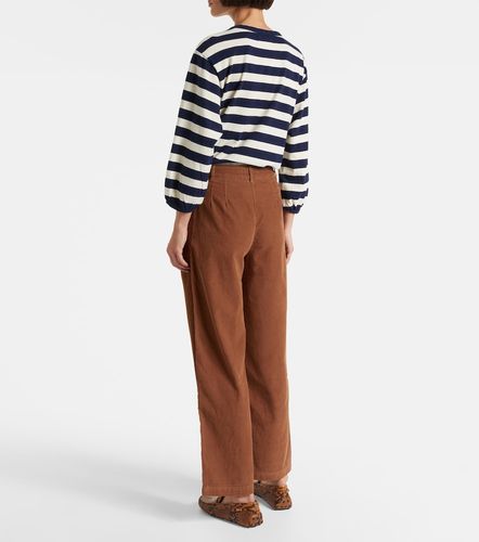 Pantalones rectos Gail de algodón - Velvet - Modalova