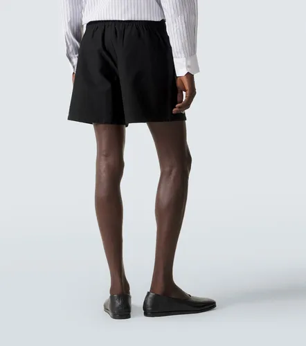 Shorts in twill di cotone con logo - Bode - Modalova