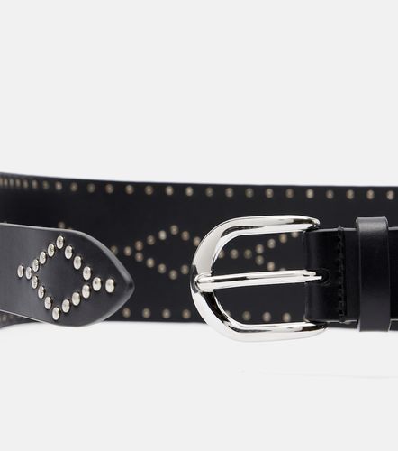 Lucie studded leather belt - Isabel Marant - Modalova