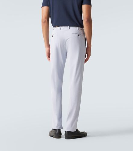 Pantaloni slim in cotone e seta - Slowear - Modalova