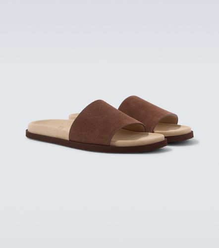 Brunello Cucinelli Suede slides - Brunello Cucinelli - Modalova