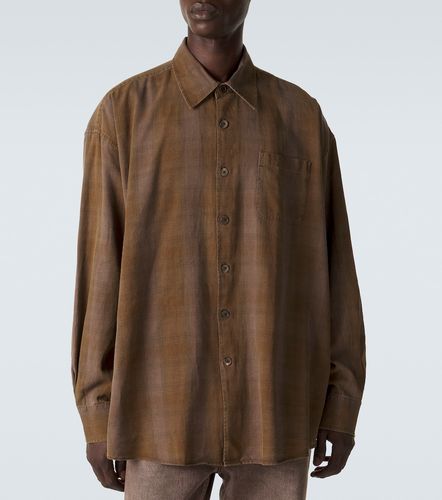 Camicia Borrowed in cotone a quadri - Our Legacy - Modalova
