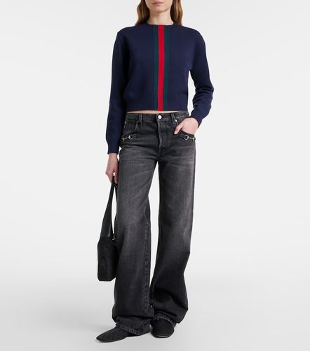 Gucci Jeans a gamba larga Horsebit - Gucci - Modalova