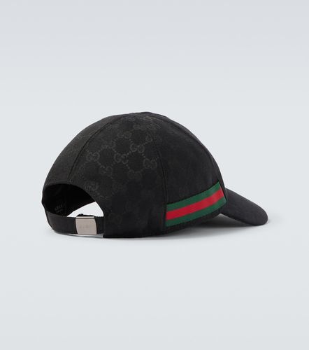 Baseballcap GG Web Stripe aus Canvas - Gucci - Modalova