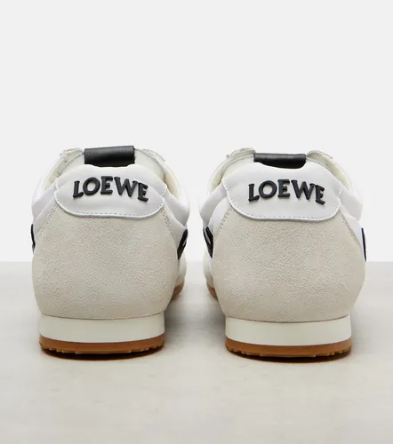 Ballet Runner 2.0 suede-trimmed sneakers - Loewe - Modalova